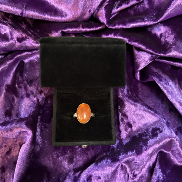 Sun in Aries: Golden Sovereign Carnelian Rings