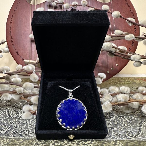 3rd Lunar Mansion: All Good Things - Lapis Lazuli & Rose Quartz Pendant Talismans