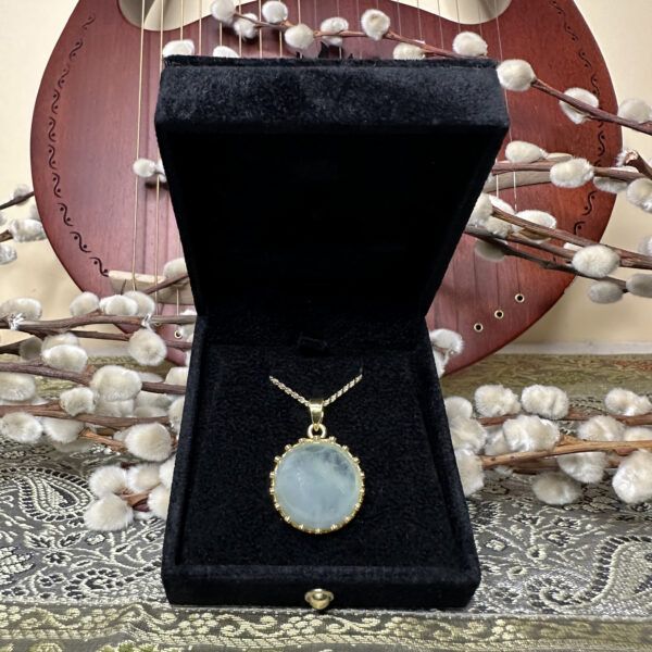Fixed Star Sirius: Favor & Peace - Aquamarine Pendant Talisman
