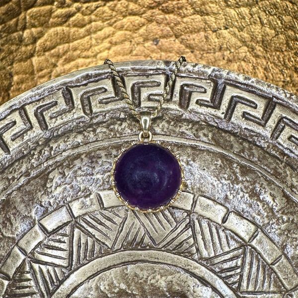 Royal Persian Star Antares: Scorpion's Heart - Amethyst Pendant Talismans