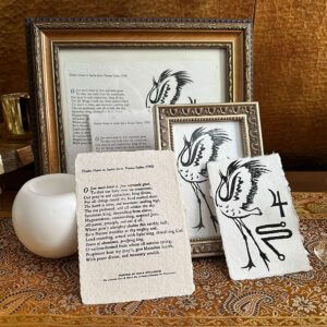Jupiter in Cancer Talismanic Letterpress & Linocut Prints