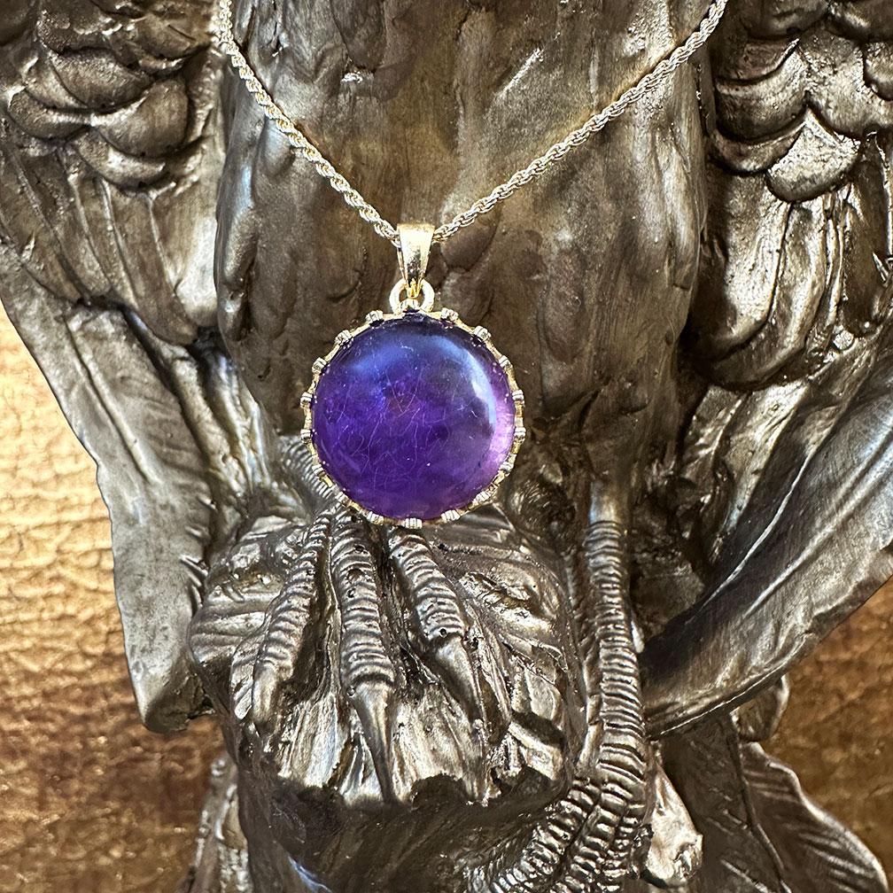 Jupiter in Cancer Degree of Exaltation Amethyst Pendants & Rings